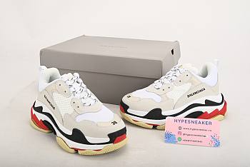 Ba1enc1age Triple S White Black Red 