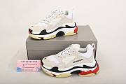 Ba1enc1age Triple S White Black Red  - 6