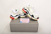 Ba1enc1age Triple S White Black Red  - 5