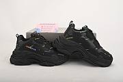 Ba1enc1age Triple S Allover Logo Black Multicolor - 2