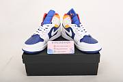 Nike Air Jordan 1 Mid Royal Blue Laser Orange 554724-131 - 5