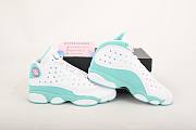 Nike Air Jordan 13 Retro White Soar Green Pink 439358-100 - 3