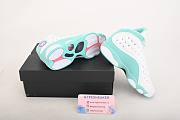 Nike Air Jordan 13 Retro White Soar Green Pink 439358-100 - 5