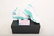 Nike Air Jordan 13 Retro White Soar Green Pink 439358-100 - 4