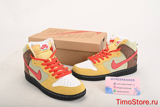 Nike SB Dunk High Color Skates Kebab and Destroy CZ2205-700 - 1