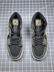 Nike Air Jordan 1 Mid Military Olive BQ6472-030 - 4