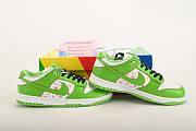 Nike SB Dunk Low Supreme Stars Mean Green (2021) DH3228-101 - 6