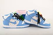Nike Dunk High Pro SB Supreme Blue Stars 307385-141 - 2