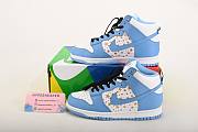 Nike Dunk High Pro SB Supreme Blue Stars 307385-141 - 6