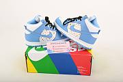 Nike Dunk High Pro SB Supreme Blue Stars 307385-141 - 4