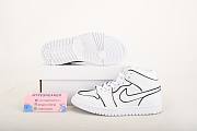 Nike Air Jordan 1 Mid Iridescent Reflective White CK6587-100 - 2