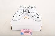 Nike Air Jordan 1 Mid Iridescent Reflective White CK6587-100 - 4