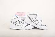Nike Air Jordan 1 Mid Iridescent Reflective White CK6587-100 - 5