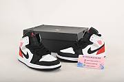 Nike Air Jordan 1 Mid SE White Black Red Spruce BQ6931-100 - 1