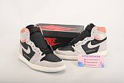 Nike Air Jordan 1 Retro High Neutral Grey Hyper Crimson 555088-018 - 1