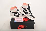 Nike Air Jordan 1 Retro High Neutral Grey Hyper Crimson 555088-018 - 5