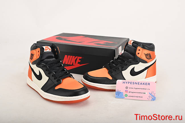 Nike Air Jordan 1 Retro High Satin Shattered Backboard AV3725-010 - 1