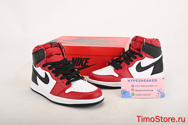 Nike Air Jordan 1 Retro High Satin Snake Chicago CD0461-601 - 1