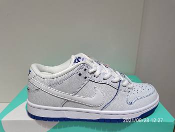 Nike SB Dunk Low Premium White Game Royal CJ6884-100