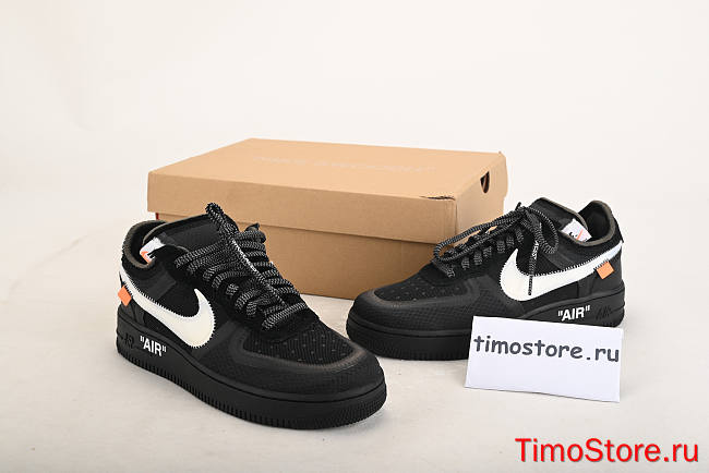 Nike Air Force 1 Low Off-White Black White AO4606-001 - 1
