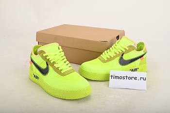 Nike Air Force 1 Low Off-White Volt AO4606-700