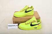 Nike Air Force 1 Low Off-White Volt AO4606-700 - 3