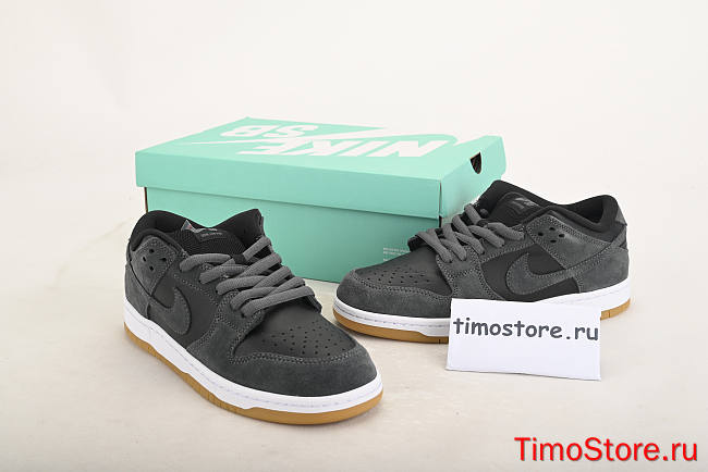 Nike SB Dunk Low Dark Grey Black Gum AR0778-001 - 1