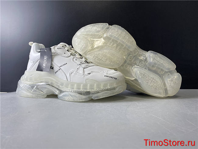 Ba1enc1age Triple S Clear Sole White 541624W09E19000 - 1