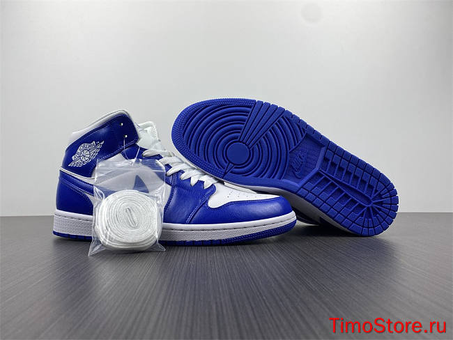 Nike Air Jordan 1 Mid Kentucky Blue BQ6472-104 - 1