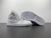 Nike Air Jordan 1 Mid Quilted White DB6078-100   - 1