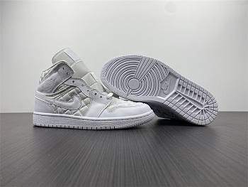 Nike Air Jordan 1 Mid Quilted White DB6078-100  