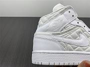 Nike Air Jordan 1 Mid Quilted White DB6078-100   - 6