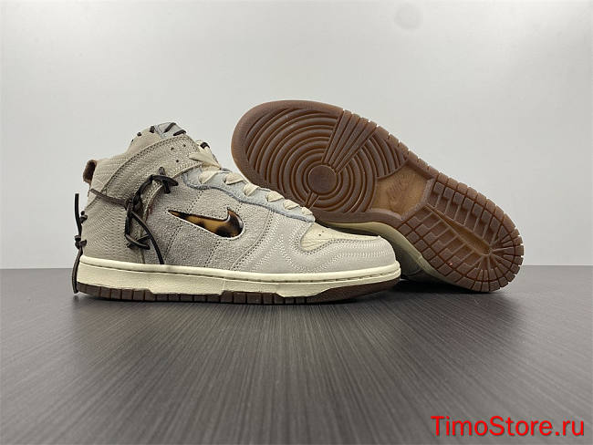 Nike Dunk High Bodega Sail Multi CZ8125-100 - 1