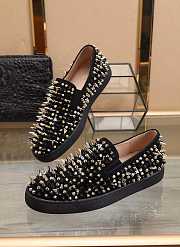 Chr1stian Loubout1n Black Sneaker - 1
