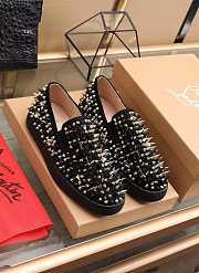 Chr1stian Loubout1n Black Sneaker - 3