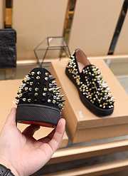 Chr1stian Loubout1n Black Sneaker - 4
