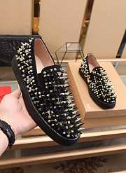 Chr1stian Loubout1n Black Sneaker - 5