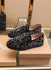 Chr1stian Loubout1n Black Sneaker - 6