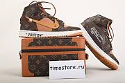 1ouis Vu1tton x Off-White x Nike Air Jordan 1 Box AQ0818-158 - 2
