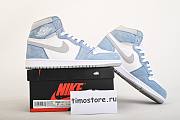 Nike Air Jordan 1 Retro High Hyper Royal Smoke Grey 555088-402 - 6