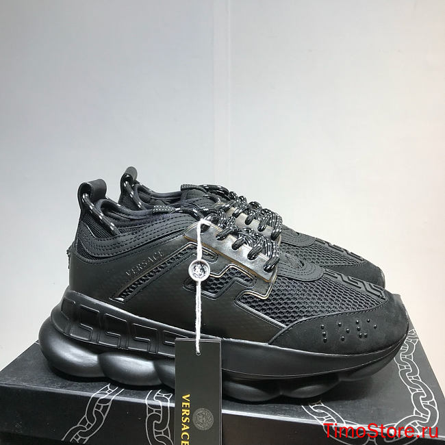 Ve1sace Black Shoes - 1