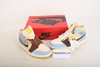 Nike Air Jordan 1 Mid SE Fearless Maison Chateau Rouge CU2803-200 