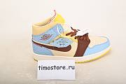 Nike Air Jordan 1 Mid SE Fearless Maison Chateau Rouge CU2803-200  - 6