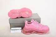 Ba1enc1age Triple S Clear Sole Pink 544351W2GA15760 - 6