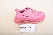 Ba1enc1age Triple S Clear Sole Pink 544351W2GA15760 - 3