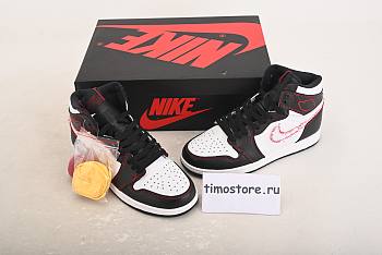 Nike Air Jordan 1 Retro High Defiant White Black Gym Red CD6579-071