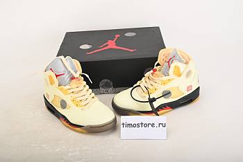 Nike Air Jordan 5 Retro OFF-WHITE Sail DH8565-100