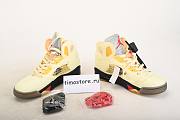 Nike Air Jordan 5 Retro OFF-WHITE Sail DH8565-100 - 5