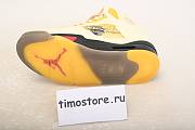Nike Air Jordan 5 Retro OFF-WHITE Sail DH8565-100 - 4
