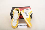 Nike Air Jordan 1 X Off White NRG White Yellow AQ0818-149 - 4